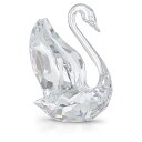 スワロフスキー クリスタル 置物 オーナメント SWAROVSKI Swarovski Signum Swan Ornament, Clear Crystal ...