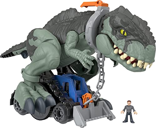 ジュラシックワールド JURASSIC WORLD おもちゃ フィギュア 恐竜映画 Jurassic World Fisher-Price Imaginext Dominion Dinosaur Toy Mega Stomp & Rumble Giga Dino with Lights & Sounds, Owen Graジュラシックワールド JURASSIC WORLD おもちゃ フィギュア 恐竜映画