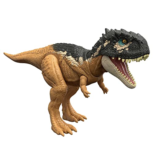 ジュラシックワールド JURASSIC WORLD おもちゃ フィギュア 恐竜映画 Mattel Jurassic World Toys Dominion Roar Strikers Skorpiovenator Dinosaur Action Figure with Roaring Sound and Attack Acジュラシックワールド JURASSIC WORLD おもちゃ フィギュア 恐竜映画