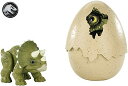 ジュラシックワールド JURASSIC WORLD おもちゃ フィギュア 恐竜映画 JURASSIC WORLD HATCH 'N PLAY DINOS Triceratopsジュラシックワールド JURASSIC WORLD おもちゃ フィギュア 恐竜映画