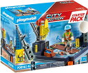 プレイモービル ブロック 組み立て 知育玩具 ドイツ Playmobil Starter Pack Construction Siteプレイモービル ブロック ...
