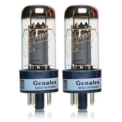 真空管 ギター ベース アンプ 海外 輸入 Pair of Genalex - Gold Lion 6V6GT/CV-511 Power Vacuum Tube真空管 ギター ベース アンプ 海外 輸入