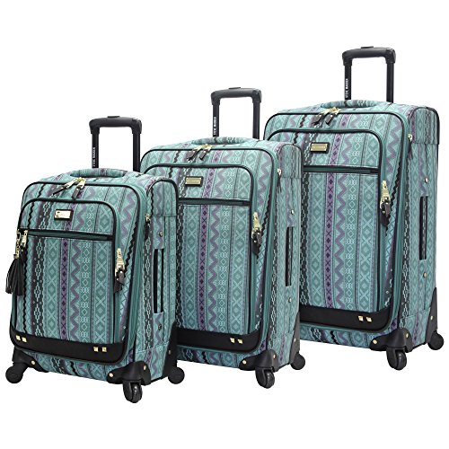 商品情報 商品名スーツケース キャリーバッグ ビジネスバッグ ビジネスリュック バッグ Steve Madden Designer Luggage Collection - 3 Piece Softside Expandable Lightweight Spinner Suitcase Set - Travel Setスーツケース キャリーバッグ ビジネスバッグ ビジネスリュック バッグ 商品名（英語）Steve Madden Designer Luggage Collection - 3 Piece Softside Expandable Lightweight Spinner Suitcase Set - Travel Set includes 20 Inch Carry on, 24 Inch & 28-Inch Checked Suitcases (Print/Teal) 商品名（翻訳）Steve Madden Designer Luggage Collection - Softside Expandable Lightweight Spinner Suitcase 3ピースセット - 20インチキャリーオン、24インチ＆28インチチェックインスーツケース（プリント/ティール）を含むトラベルセット ブランドSteve Madden 商品説明（自動翻訳）スーツケースの人気ランキングで次の旅を満喫しよう スティーブ・マデンは、丈夫で長持ちするスーツケースで世界中に知られているグローバルラゲージブランドです。年齢、性別、好き嫌いを問わず、幅広い層に支持されているブランドです。Steve Madden Luggage 3 Piece Softside Spinner Suitcase Setは、荷物を持って旅行する際のあらゆる面をシンプルかつ簡単にするためにデザインされています。ビジネスミーティングのための旅行であれば、座席下のバッグが理想的でしょう。また、1泊2日の旅行であれば、機内持ち込み用スーツケースがあれば万全です。また、長期間の旅行であれば、大型のスーツケースが必要なものをすべて収納できます。Steven Madden Luggage Soft Side Luggageは、ファッショナブルなデザインとともに、優れた耐久性を提供します。ポリエステルの生地で作られており、あなたの持ち物を最大限に保護します。360度回転するホイールと伸縮性のあるプッシュボタンハンドルシステムは、混雑した空港など様々な路面で高い安定性を実現します。裏地にはSteve Maddenのシグネチャーが施され、シャープな印象のバッグは、あなたの旅をスタイリッシュにします。ホイールとハンドルを含む寸法は以下の通りです。キャリーオン： 21.5 X 14 X 9 インチ ミディアム： 25.5 X 16.2 X 11.7 インチ ラージ： 29.5 X 18.2 X 12.8 インチ ホイールとハンドルを除いた寸法。キャリーオン：20 X 14 X 8 インチ ミディアム：24 X 16 X 9 インチ ラージ：28 X 18 X 10.5 インチ このキャリーオンは、ほとんどの航空会社のオーバーヘッドキャビン要件に適合するように広範囲にテストされています。内部収納容量と重量：機内持ち込み。35リットル、7.8ポンド ミディアム：69リットル、8.9ポンド ラージ：100リットル、10.1ポンド100リッター、10.1ポンド 関連キーワードスーツケース,キャリーバッグ,ビジネスバッグ,ビジネスリュック,バッグ,ブランドこのようなギフトシーンにオススメです。プレゼント お誕生日 クリスマスプレゼント バレンタインデー ホワイトデー 贈り物