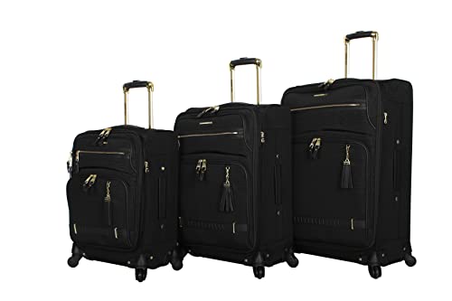 スーツケース キャリーバッグ ビジネスバッグ ビジネスリュック バッグ Steve Madden Designer Luggage Collection - 3 Piece Softside Expandable Lightweight Spinner Suitcase Set - Travel Setスーツケース キャリーバッグ ビジネスバッグ ビジネスリュック バッグ