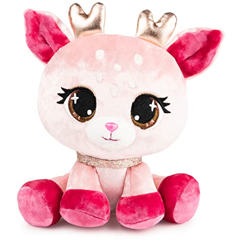 ガンド GUND ぬいぐるみ リアル お世話 GUND P.Lushes Designer Fashion Pets Lissa Doemi Premium Deer Stuffed Animal, Pink and Gold, 6”ガンド GUND ぬいぐるみ リアル お世話