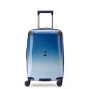 X[cP[X L[obO rWlXobO rWlXbN obO DELSEY Paris Cactus Hardside Luggage with Spinner Wheels, White/Blue, Carry-On 19 InchX[cP[X L[obO rWlXobO rWlXbN obO