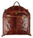 スーツケース キャリーバッグ ビジネスバッグ ビジネスリュック バッグ Time Resistance Leather Garment Bag Suit Duffel Slim Carry-on Suitcase Dress Protection Bag Brownスーツケース キャリーバッグ ビジネスバッグ ビジネスリュック バッグ