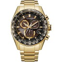 腕時計 シチズン 逆輸入 海外モデル 海外限定 Citizen Men 039 s Eco-Drive Sport Luxury PCAT Chronograph Watch in Gold-Tone Stainless Steel, Perpetual Calendar, Black Dial腕時計 シチズン 逆輸入 海外モデル 海外限定