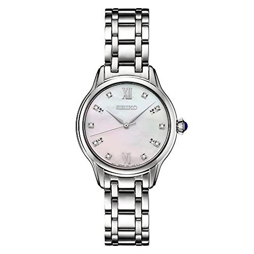 腕時計 セイコー レディース SEIKO Ladies Diamond SS MOP DIAL 10腕時計 セイコー レディース