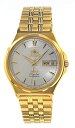 腕時計 オリエント レディース Orient TriStar Mens Classical Automatic Silver Dial Gold Watch AB02001W, FAB02001C腕時計 オリエント レディース