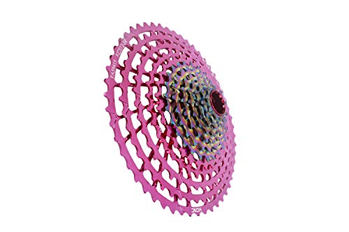 ץå ե꡼ۥ  ѡ ž KCNC Mountain E-Bike Bicycle Cassette 12 Speed 9-52T for Sram XD Eagle XX1/XO1/GX 12s Bike use Lightest Only 327g (Pink)ץå ե꡼ۥ  ѡ ž