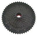 スプロケット フリーホイール ギア パーツ 自転車 SunRace CSMX80 11-50T 11 Speed Wide Ratio Cassette, Bl...