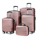 スーツケース キャリーバッグ ビジネスバッグ ビジネスリュック バッグ LEAVES KING Luggage 5 Piece Sets, Hard Shell Luggage Set Expandable Carry on Luggage Suitcase with Spinner Wheels Duスーツケース キャリーバッグ ビジネスバッグ ビジネスリュック バッグ