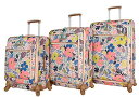 スーツケース キャリーバッグ ビジネスバッグ ビジネスリュック バッグ Lily Bloom Luggage Sets 3 Piece with Spinner...