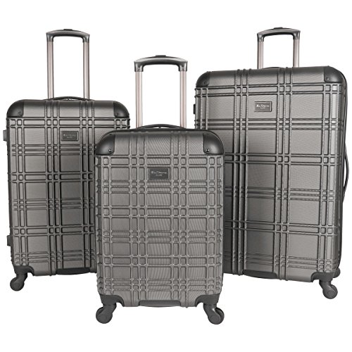 ĥ ꡼Хå ӥͥХå ӥͥå Хå Ben Sherman Nottingham Lightweight Hardside 4-Wheel Spinner Travel Luggage, Charcoal, 3-Piece Set (20