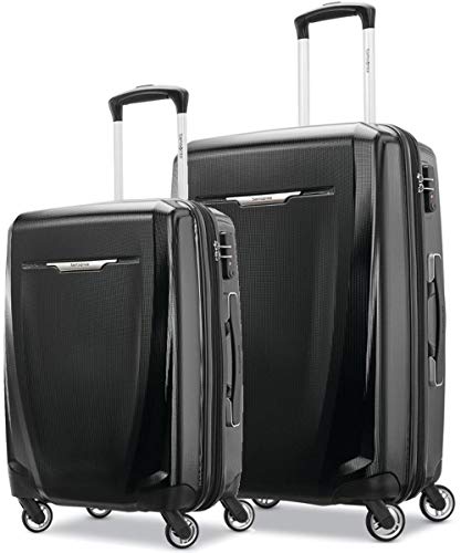 スーツケース キャリーバッグ ビジネスバッグ ビジネスリュック バッグ Samsonite Winfield 3 DLX Hardside Luggage with Spinners, Black, 2-Piece Set (20/25)スーツケース キャリーバッグ ビジネスバッグ ビジネスリュック バッグ