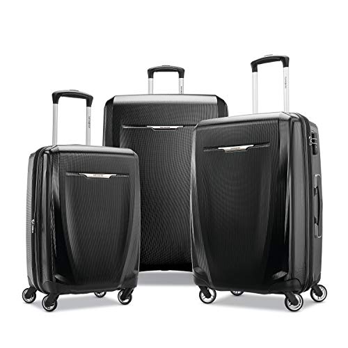 スーツケース キャリーバッグ ビジネスバッグ ビジネスリュック バッグ Samsonite Winfield 3 DLX Hardside Luggage with Spinners, 3-Piece Set (20/25/28), Blackスーツケース キャリーバッグ ビジネスバッグ ビジネスリュック バッグ