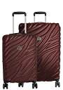 X[cP[X L[obO rWlXobO rWlXbN obO DELSEY PARIS Alexis Durable Luggage Set, Expandable & Lightweight 4-Wheel Spinners, Easy Grip for Smooth Journeys, TX[cP[X L[obO rWlXobO rWlXbN obO