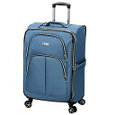 X[cP[X L[obO rWlXobO rWlXbN obO LONDON FOG Bromley Softside Expandable Spinner Luggage, Blue, Carry-On 20-InchX[cP[X L[obO rWlXobO rWlXbN obO