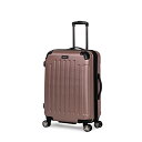 X[cP[X L[obO rWlXobO rWlXbN obO Kenneth Cole REACTION Renegade Luggage Expandable 8-Wheel Spinner Lightweight Hardside Suitcase, Rose Gold, 24-Inch X[cP[X L[obO rWlXobO rWlXbN obO