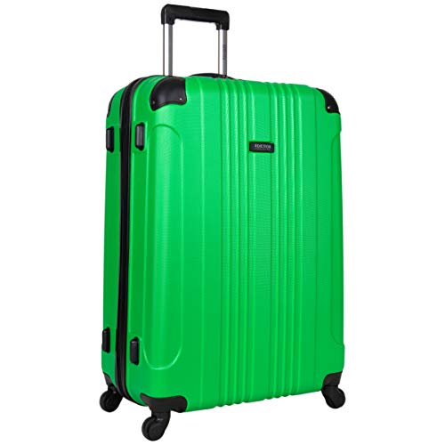 スーツケース キャリーバッグ ビジネスバッグ ビジネスリュック バッグ Kenneth Cole REACTION Out of Bounds Lightweight Hardshell 4-Wheel Spinner Luggage, Kelly Green, 28-Inch Checkedスーツケース キャリーバッグ ビジネスバッグ ビジネスリュック バッグ