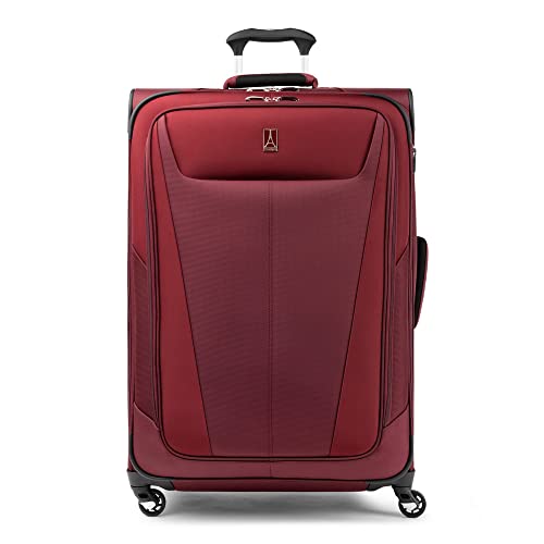 スーツケース キャリーバッグ ビジネスバッグ ビジネスリュック バッグ Travelpro Maxlite 5 Softside Expandable Checked Luggage with 4 Spinner Wheels, Lightweight Suitcase, Men and Women, スーツケース キャリーバッグ ビジネスバッグ ビジネスリュック バッグ