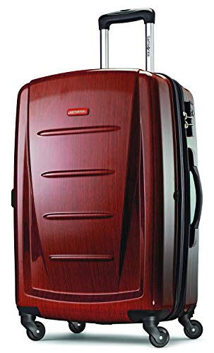 スーツケース キャリーバッグ ビジネスバッグ ビジネスリュック バッグ Samsonite Winfield 2 Hardside Luggage with Spinner Wheels, Burgundy, Checked-Large 28-Inchスーツケース キャリーバッグ ビジネスバッグ ビジネスリュック バッグ