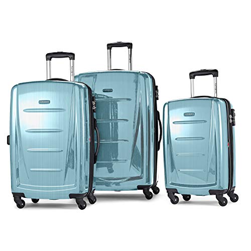 スーツケース キャリーバッグ ビジネスバッグ ビジネスリュック バッグ Samsonite Winfield 2 Hardside Luggage with Spinner Wheels, Ice Blue, 3-Piece Set (20/24/28)スーツケース キャリーバッグ ビジネスバッグ ビジネスリュック バッグ