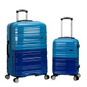 スーツケース キャリーバッグ ビジネスバッグ ビジネスリュック バッグ Rockland Melbourne Hardside Expandable Spinner Wheel Luggage, Two Tone Blue, 2-Piece Set (20/28)スーツケース キャリーバッグ ビジネスバッグ ビジネスリュック バッグ