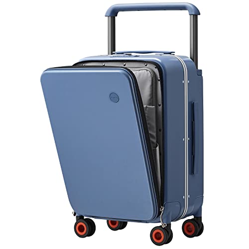 スーツケース キャリーバッグ ビジネスバッグ ビジネスリュック バッグ mixi Carry On Luggage Wide Handle Luxury Design Rolling Travel Suitcase PC Hardside with Aluminum Frame Hollow Spinnスーツケース キャリーバッグ ビジネスバッグ ビジネスリュック バッグ