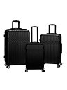 スーツケース キャリーバッグ ビジネスバッグ ビジネスリュック バッグ Rockland Pista Hardside Spinner Wheel Luggage Set, Black, 3-Piece (20/24/28)スーツケース キャリーバッグ ビジネスバッグ ビジネスリュック バッグ