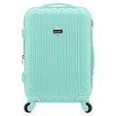 X[cP[X L[obO rWlXobO rWlXbN obO kensie Women's Alma Hardside Spinner Luggage, Expandable, Opal, Carry-On 20-InchX[cP[X L[obO rWlXobO rWlXbN obO