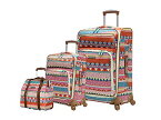 スーツケース キャリーバッグ ビジネスバッグ ビジネスリュック バッグ Lily Bloom Luggage 3 Piece Softside Spinner Suitcase Set Collection (On the Prowl)スーツケース キャリーバッグ ビジネスバッグ ビジネスリュック バッグ