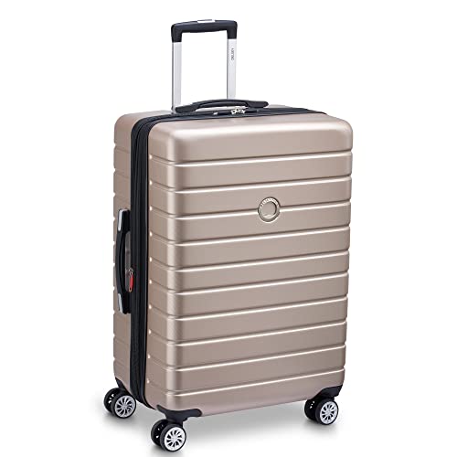 ĥ ꡼Хå ӥͥХå ӥͥå Хå DELSEY Paris Jessica Hardside Expandable Luggage with Spinner Wheels (Rose Gold, Checked-Large 29-Inch)ĥ ꡼...