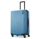 スーツケース キャリーバッグ ビジネスバッグ ビジネスリュック バッグ AMERICAN TOURISTER Stratum XLT Expandable Hardside Luggage with Spinner Wheels, Blue Spruce, Checked-Medium 24-Inchスーツケース キャリーバッグ ビジネスバッグ ビジネスリュック バッグ