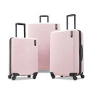 スーツケース キャリーバッグ ビジネスバッグ ビジネスリュック バッグ AMERICAN TOURISTER Stratum XLT Expandable Hardside Luggage with Spinner Wheels, Pink Blush, 3-Piece Set (20/24/28)スーツケース キャリーバッグ ビジネスバッグ ビジネスリュック バッグ