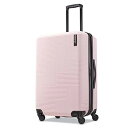 スーツケース キャリーバッグ ビジネスバッグ ビジネスリュック バッグ American Tourister Stratum XLT Expandable Hardside Luggage with Spinner Wheels, Pink Blush, Checked-Medium 24-Inchスーツケース キャリーバッグ ビジネスバッグ ビジネスリュック バッグ