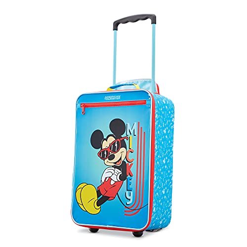 スーツケース キャリーバッグ ビジネスバッグ ビジネスリュック バッグ AMERICAN TOURISTER Kids 039 Disney Softside Upright Luggage,Telescoping Handles, Mickey, Carry-On 18-Inchスーツケース キャリーバッグ ビジネスバッグ ビジネスリュック バッグ