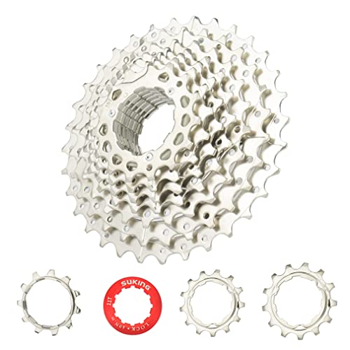 スプロケット フリーホイール ギア パーツ 自転車 CYSKY 10 Speed Cassette 10Speed 11-32T Cassette Fit for Mountain Bike, Road Bicycle, MTB, BMX, Sram Sunrace Shimano ultegra xt (Light Weight) (10S-11-32T)スプロケット フリーホイール ギア パーツ 自転車