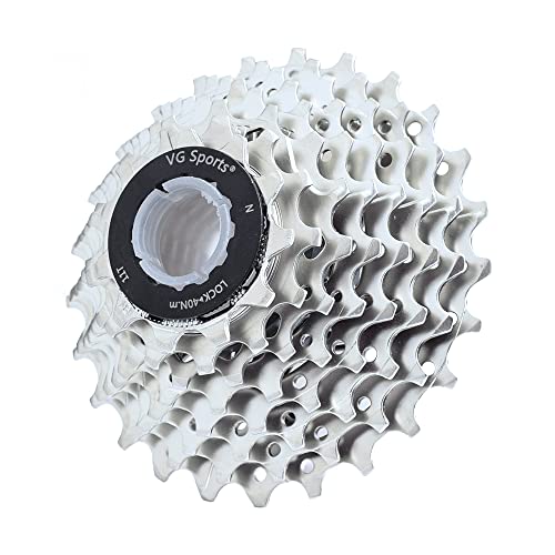 スプロケット フリーホイール ギア パーツ 自転車 VG SPORTS 8 Speed Cassette 11-25T/11-28T/11-32T/11-36T/11-40T/11-42T for Road Bike/MTB Cassette, Bike Cassette Compatible with Shimano/Sramスプロケット フリーホイール ギア パーツ 自転車