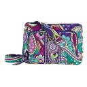 楽天angelicaヴェラブラッドリー ベラブラッドリー アメリカ フロリダ州マイアミ 日本未発売 14543-144 Vera Bradley Little Hipster with Solid Interiors （Heather with Purple Interior）ヴェラブラッドリー ベラブラッドリー アメリカ フロリダ州マイアミ 日本未発売 14543-144