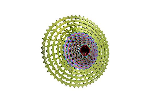 ץå ե꡼ۥ  ѡ ž KCNC Mountain E-Bike Bicycle Cassette 12 Speed 9-52T for Sram XD Eagle XX1/XO1/GX 12s Bike use Lightest Only 327g (Green)ץå ե꡼ۥ  ѡ ž