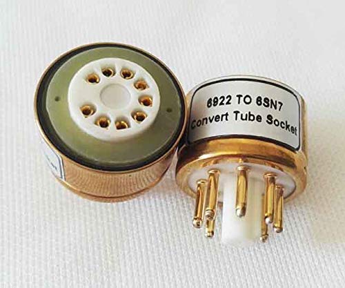 真空管 ギター ベース アンプ 海外 輸入 DIYHOME998 1PC 6922 TO 6SN7 6SL7 6N9P Vacuum tube adapter socket converter真空管 ギター ベース アンプ 海外 輸入