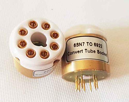 真空管 ギター ベース アンプ 海外 輸入 1PC Tube DIY Adapter Socket Converter 6SN7 TO 6922 for Vacuum tube amplifier真空管 ギター ベース アンプ 海外 輸入