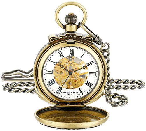 商品情報 商品名 Charles-Hubert Paris 3866-G Classic Gold-Plated Antiqued Finish Mechanical Pocket Watch 商品名（英語）Charles-Hubert Paris 3866-G Classic Gold-Plated Antiqued Finish Mechanical Pocket Watch 商品名（翻訳）シャルル・ユベール・パリ 3866-G クラシック ゴールドプレート アンティーク仕上げ 機械式ポケットウォッチ 型番3866-G ブランドCHARLES-HUBERT PARIS 商品説明（自動翻訳）仕上げ：アンティーク|商品の長さ：14.5インチ|ケース材質：ブラス|ケースバック材質：アクリルクリスタル|時計バンドタイプ：チェーン|時計バンド材質：ブラス|ムーブメント生産国：中国|時計文字盤カラー：ホワイト|時計ケースサイズ：47|時計ケースサイズU/M：mm|時計文字盤：Skeleton|時計針：ブラック|時計ムーブメント保証：制限寿命|アイテム重量U/M：ポンド|時計バンド幅：5|時計バンド幅U / MM：包装されています。ギフトボックス|製品タイプ：腕時計|販売単位：個|クリスタル材質：アクリル|ムーブメント説明：17ジュエル|性別：メンズ|時計タイプ：ポケット|時計フェイス厚：14|時計フェイス厚U / M：mm|めっきカラー：ゴールドトーン|時計ムーブメントタイプ：機械（手巻き）1990年以来、チャールズ-ヒューバートパンズ、米国の時計業界に大きな影響を与えたされています。レトロなデザインと現代的なデザインの両方をラインに含めることで、シャルル・ユベール・パンズは多くの忠実なファンを確立しています。前例のない生涯保証、卓越した品質基準、手頃な価格設定により、シャルル・ユベール・パリの未来は非常に明るいと言えるでしょう。 関連キーワードこのようなギフトシーンにオススメです。プレゼント お誕生日 クリスマスプレゼント バレンタインデー ホワイトデー 贈り物