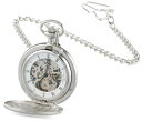 Charles-Hubert, Paris Satin Finish Mechanical Pocket Watch