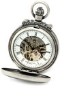 Charles-Hubert, Paris 3866-S Classic Collection Antiqued Finish Double Hunter Ca...