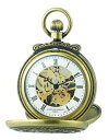 Charles-Hubert Paris 3868-G Classic Antique Gold-Plated Case Mechanical Pocket W...