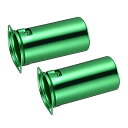 真空管 ギター ベース アンプ 海外 輸入 MECCANIXITY 9pin Ceramic Vacuum Tube Socket Valve 53mm Aluminum Shield for 12AX7 12AU7 ECC83 ECC82 Tube,Green Pack of 2真空管 ギター ベース アンプ 海外 輸入