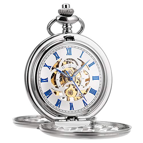 商品情報 商品名 ManChDa Pocket Watch Retro Smooth Classic Mechanical Hand-Wind Pocket Watch Steampunk Roman Numerals Fob Watch for Men Women with Chain + Box 商品名（英語）ManChDa Pocket Watch Retro Smooth Classic Mechanical Hand-Wind Pocket Watch Steampunk Roman Numerals Fob Watch for Men Women with Chain + Box 商品名（翻訳）ManChDa 懐中時計 レトロ滑らかな古典的な機械手巻き懐中時計 Steampunkローマ数字フォブウォッチ男性女性用チェーン+ボックス 型番GM-MPH023 ブランドManChDa 関連キーワードこのようなギフトシーンにオススメです。プレゼント お誕生日 クリスマスプレゼント バレンタインデー ホワイトデー 贈り物